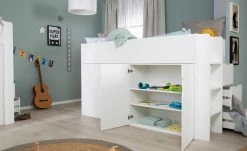 Roba Hochbett mit Stauraum Fips | 122|cm -Kindermöbel Verkaufsladen 12118358 6 202201042233