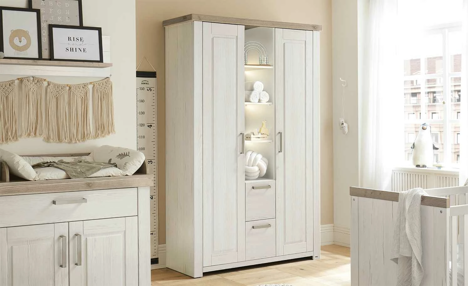 Gallery M Kleiderschrank Yosh | 126,6|cm 4 Gallery M Kleiderschrank Yosh | 126,6|cm – Bild 2