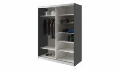 Schiebetürenschrank X Dark | Hellgrau / Anthrazit -Kindermöbel Verkaufsladen 12119066 7 202209021236