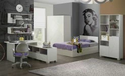 Drehtürenschrank X White | Weiß