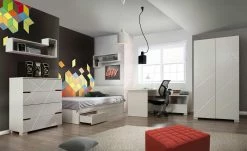 Drehtürenschrank X White | Weiß