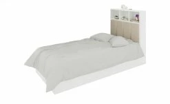 Bett Chill | 90 cm Weiß / Beige