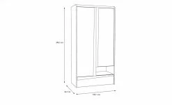 Kleiderschrank Divertido -Kindermöbel Verkaufsladen 13206912 3 202204071242