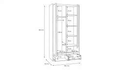 Kleiderschrank Divertido -Kindermöbel Verkaufsladen 13206912 4 202204071242