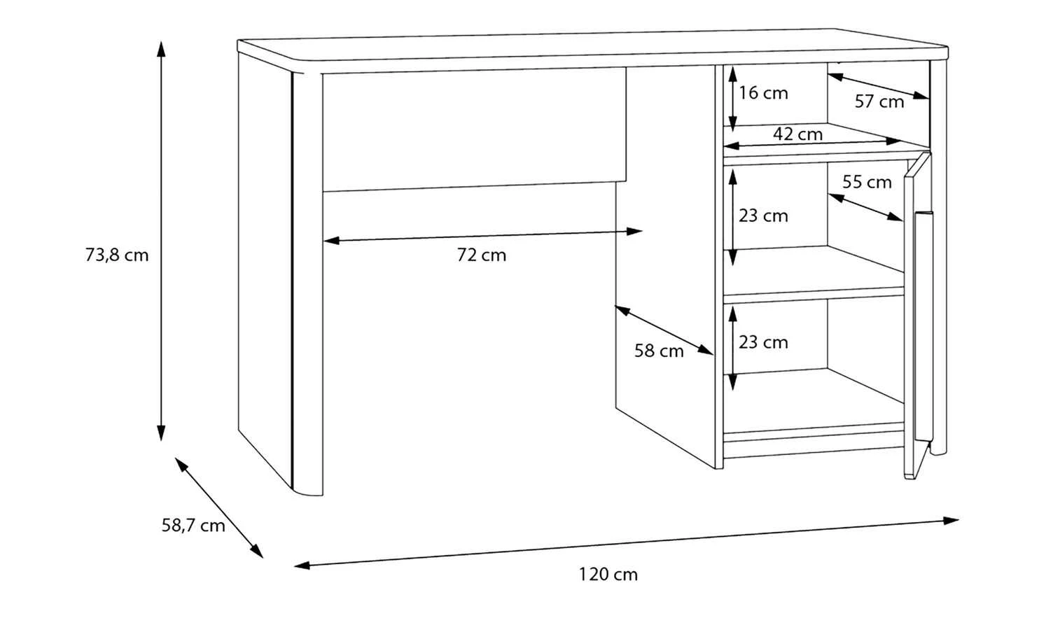 Schreibtisch Surfinio 11 Schreibtisch Surfinio – Bild 9