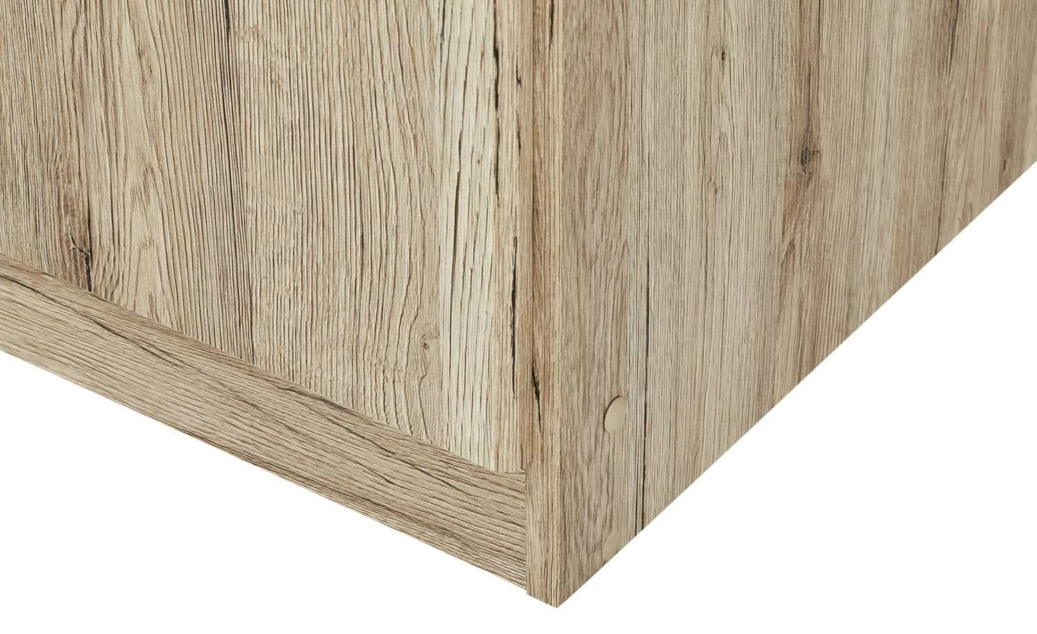 Kleiderschrank, 3-türig Caja | Eiche San Remo (Nachbildung) / Alpinweiß 8 Kleiderschrank, 3-türig Caja | Eiche San Remo (Nachbildung) / Alpinweiß – Bild 6