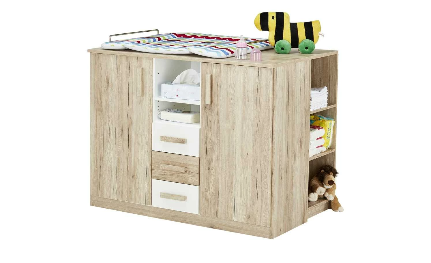 Unterstellregal Caja | Eiche San Remo (Nachbildung) 6 Unterstellregal Caja | Eiche San Remo (Nachbildung) – Bild 4