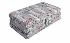 Klappmatratze Cedric | Grau / mehrfarbig 120|cm