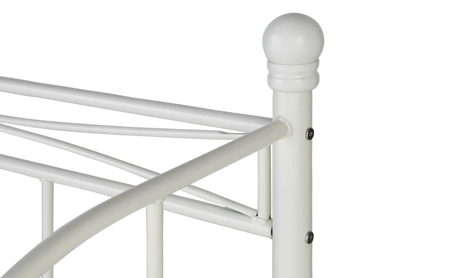 Metallbett-Gestell Luisa | Weiß 5 Metallbett-Gestell Luisa | Weiß – Bild 3