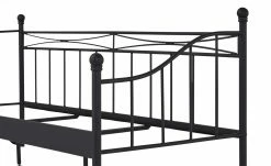 Metallbett-Gestell Luisa | Schwarz -Kindermöbel Verkaufsladen 599490300 4 201904302040